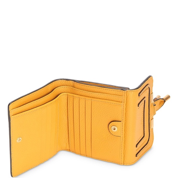 Chloe Marcie Leather Square Wallet - Picture 5 of 12